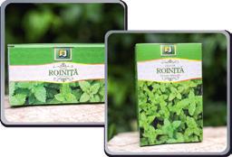 Melissa Officinalis roiniță o Descriere produs: Specie erbacee din culturi și flora spontană, perenă, tufos ramificată, înaltă de 30-80 cm cu miros aromatic de lămâie, tulpina în patru muchii,