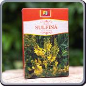 sulfină Herba Meliloti o Descriere produs: Plantă erbacee anuală, înaltă până la 1-1.5m, foarte ramificată, cu frunze trifoliate, flori papilionate galbene, în raceme alungite.