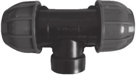 ΤΑΦ ΚΟΧΛΙΩΤΟ Φ32 x 32 x 32-80 2,90 Φ40 x 40 x 40-50 5,10 Φ50 x 50 x 50-28 7,10 Φ63 x 63 x 63-17