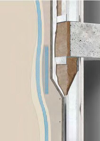1. Vopsea de exterior 2. Mortar de armare AQUAPANEL pentru faţade şi pereţi exteriori + plasă de armare AQUAPANEL 3. Masă de şpaclu AQUAPANEL pt. rosturi (gri) + bandă de armare 1 6 AQUAPANEL pt.