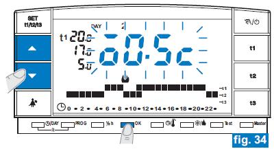 8) Το εύρος θερμοκρασία διόρθωσης είναι -1,9 C έως +1,9 C (εργοστασιακή τιμή 0,0).