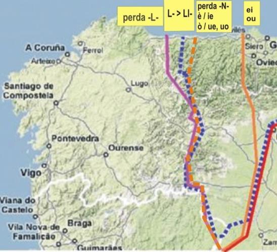 Ditongos: o gaego non reduce ditongos decrecentes parou