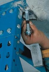 stâlpi, maşini, echipamente Indicaţii de montaj: HSL3 Ancoră pentru sarcini mari Execuţie: ncu şurub hexagonal şi şaibă suport Material: noţel, zincat galvanic, şurub filetat.