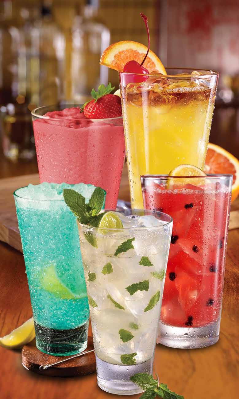 ONE-TWO RUM PUNCH STRAWBERRY BANANA SMOOTHIE BLACKBERRY