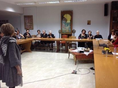 λ.π.) Εκπαιδευτική Ημερίδα 23 Φεβρουαρίου 2017, σε αίθουσα της ΧΕΝ με θέμα: «Η Επιβάρυνση και Ενδυνάμωση των περιθαλπόντων», ομιλήτρια Ε.