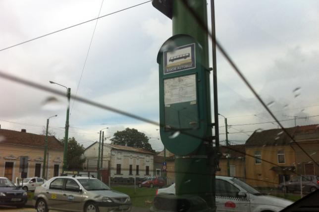 există nici un loc în care informatiile pot fi prezentate călătorilor.