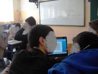 Εικόνα 3: Οι ομάδες εντοπίζουν στοιχεία και Εικόνες 4, 5, 6: αρχίζει η αποδελτίωση και η καταγραφή.
