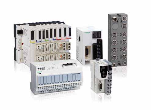 Interfejsi i ulazi/izlazi Od jednostavnih konektora do integrisanih ulazno/izlaznih platformi, od monoblok proizvoda do modularnih rešenja, Modicon I/O predstavljaja bogatu ponudu interfejsa i