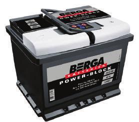 Akumulatori Berga Akumulators Berga Power-Block 72Ah 12V 680A Art.Nr.