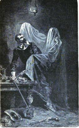 4. Ilustrācijā no grāmatas L Optique (1890), mākslinieciski attēlots Pepera spoks (skat. 4. att.). 4. att. Kuri no minētajiem apgalvojumiem ir patiesi? [1.5 p] Izvēlieties vienu vai vairākas.