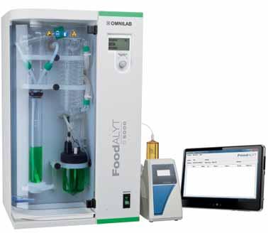 - Tagad ar iekļautu FoodALYT programmu - Destilācijas sākuma un beigu punkta iestatīšana. - Optisks un akustisks kļūdas paziņojums. - Drošība durvju kontaktslēdzis.