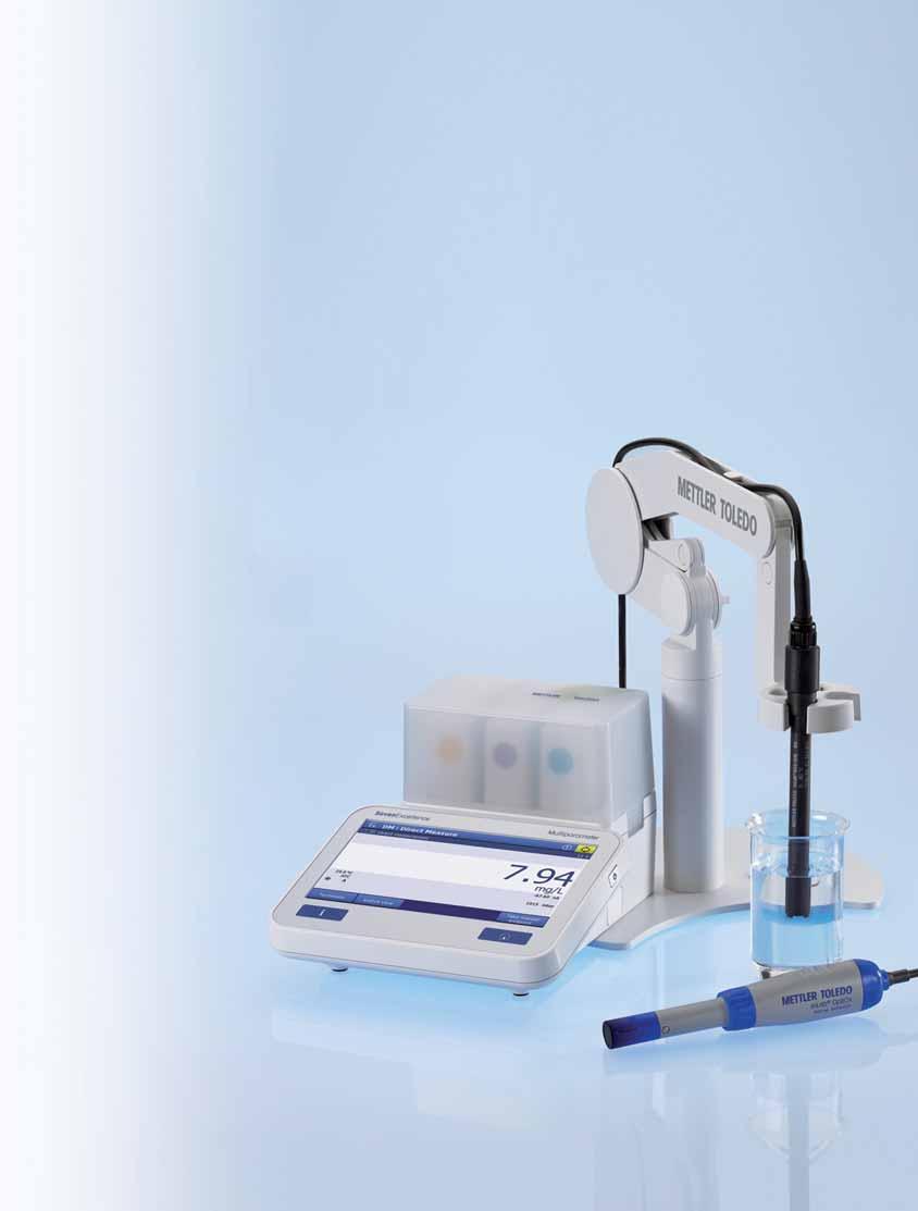 METTLER TOLEDO Skābekļa / BSP mērinstruments SevenExcellence Mēriekārta izšķīdušā skābekļa (O 2 ) un bioloģiskā skābekļa patēriņa (BSP) mērījumiem. Papildināma ar vēl diviem modeļiem pēc izvēles.