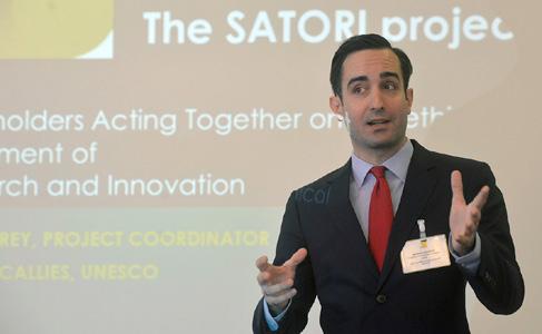 НОВЕМБАР 2016. АКТИВНОСТИ RRI TOOLS У БРИСЕЛУ SATORI РАДИОНИЦЕ У БЕОГРАДУ У оквиру европског пројекта SATORI, који се бави етичком проценом научних истраживања, 24. и 25.