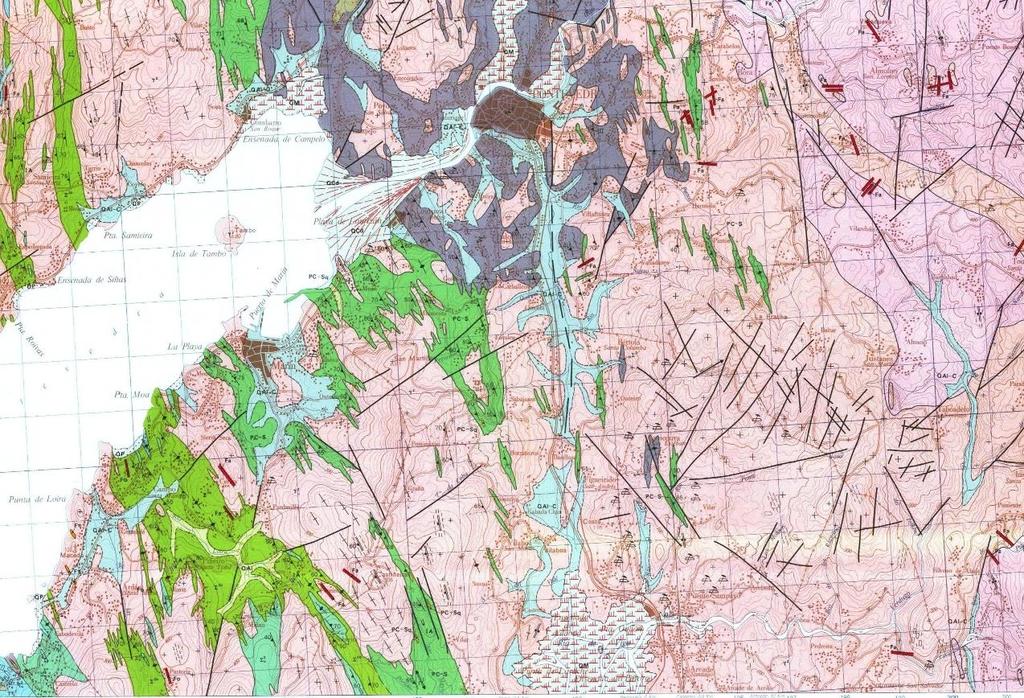 2.4. CARACTERÍSTICAS XEOLÓXICAS A zona de estudo sitúase no sector NW da Península Ibérica, comprendida entre as