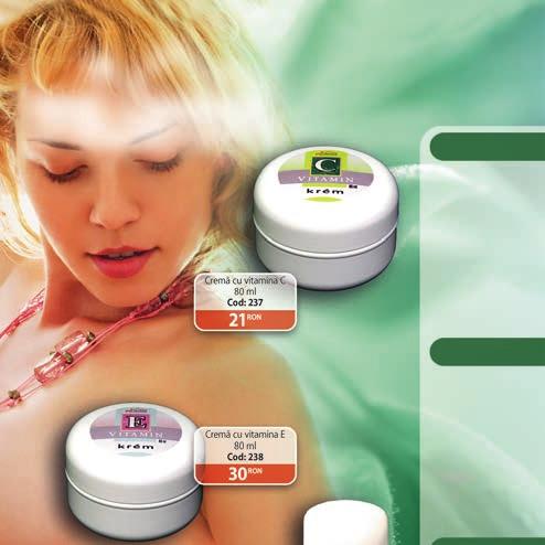 Regenerare cu vitamine Cremă cu vitamina C Produs eficient recomandat tenului gras pentru tratarea transpiraţiei abundente și pentru pielea sensibilă.