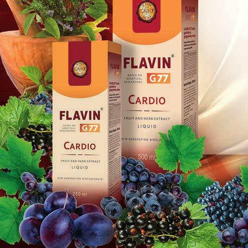 imunostimulatoare. Compoziția: complex de Flavin77 (vezi pe pagina 17), extract din rădăcină de Astragalus, vitamina C (fosfat de ascorbil de sodiu), quercetină-extract din Sophora japonica L.
