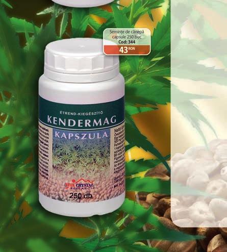 Din cele peste 3 milioane de plante comestibile de pe pământ, nu mai există o altă plantă a cărei valoare nutritivă să se poată compara cu cea a seminţelor de