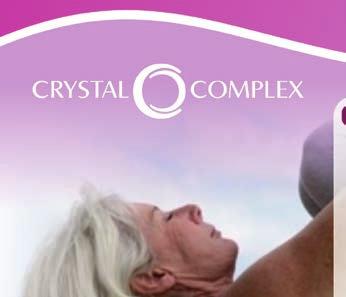 Crystal Complex rheumato capsule Principalele domenii de acţiune: Scăderea durerilor articulare Uzura cartilajelor Compoziţie: MSM (metil-sulfonil-metan), glucozamin-sulfat, condroitin-sulfat,