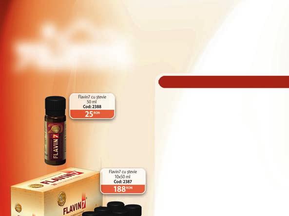 Produsul Flavin7 s-a reînnoit Conținut majorat în substanțe active: 40000 mg/l Aplicarea celor mai moderne tehnici din domeniul nanotehnologiei Gusturi noi, atractive, ușoare pentru stomac FlaVIn7 H