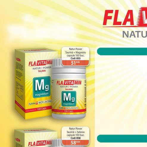 natur Power Taurină + magneziu 100 capsule Condiţia de bază pentru funcţionarea eficientă a nervilor și mușchilor!