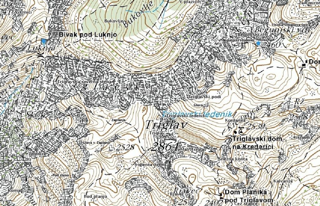 Nivojske krivulje Nivojske krivulje so tudi I izohipse (nivojske krivulje nadmorske vis ine na geografskih kartah) I I izobare (nivojske