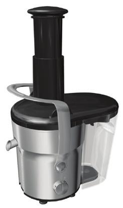 Place the juice collector into the appliance. 3.