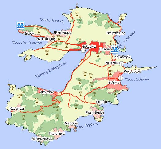 Διαδραστικη Πληροφορία Μέσω των υπερσυνδέσμων (hyperlinks) ο χρήστης έχει την δυνατότητα επιλέγοντας κάθε ένα από τα αξιοθέατα του χάρτη να μεταφέρεται σε ένα άλλο περιβάλλον (σελίδα του word) όπου