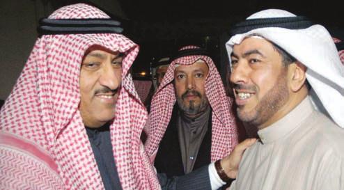 وقال البراك نحن في أمس احلاجة الى التصدي لكل ملفات الفساد حتى نتفرغ للبناء والتنمية التي حتتاجها الدولة والشعب في كل مجاالتها سواء الصحية أو االسكانية أو التعليمية مضيفا:»ونقول لرئيس الوزراء اجلديد