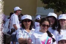 There was either a 2-kilometer walk or a 4-kilometer run.