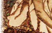 His works were later on photographed and his masterpiece (the mosaic of