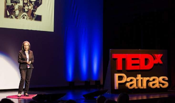 TEDxPatras, μετέφερε στο κοινό την εμπειρία της για το πώς μια