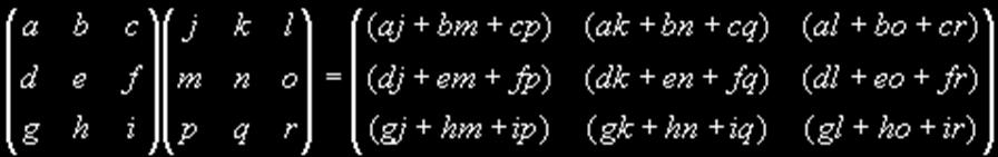 Here is an eample of matri multiplication for two matrices Here is an eample of matrices multiplication