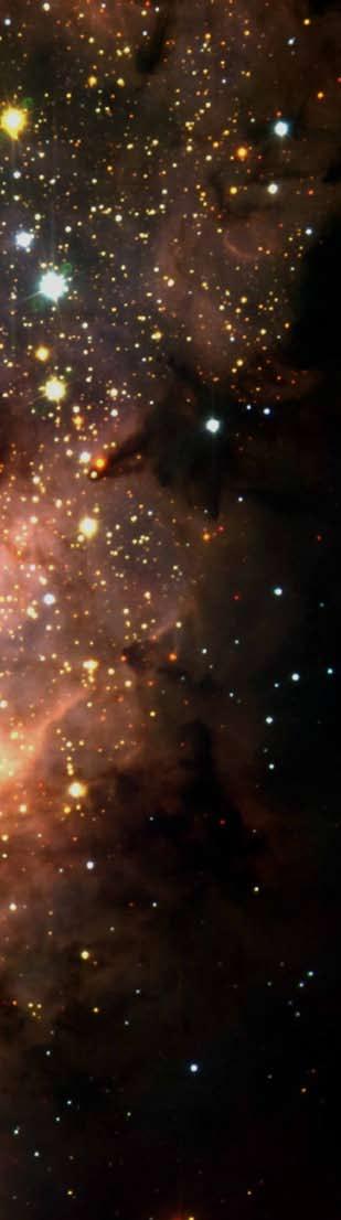 Горан Павичић Омега маглина (М17) M17 (Љубазношћу: VLT ANTU + ISAAC) Док су многи детаљи у вези са формирањем и раном еволуцијом звезда мале масе (као што је Сунце) сада добро познати, основни