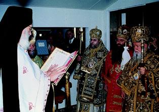 ΙΕΡΑ ΜΗΤΡΟΠΟΛΙΣ ΩΡΩΠΟΥ ΚΑΙ ΦΥΛΗΣ Σταθμὸς γιὰ τὴν ζωὴ τῆς Ορθοδόξου Ιεραποστολῆς στὴν Σουηδία Η Χειροτονία τοῦ Θεοφιλεστάτου Επισκόπου Μακαριουπόλεως κ.