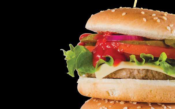 burgers Choose Burger Mixed Minced Meat (veal and pork), Chicken Fillet or Vegetable Burger Επιλέξτε µπιφτέκι, κοτοφιλέτο, ή µπιφτέκι λαχανικών Classic Burger (Ντοµάτα, Κρεµµύδι, Μουστάρδα, Κέτσαπ)