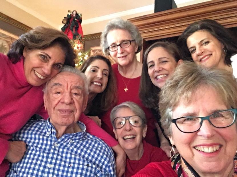 Sunday December 10, Philoptochos ladies and Father visited members of our church family who