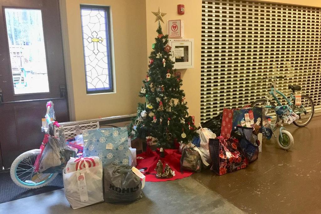 Angel Tree Sponsors from
