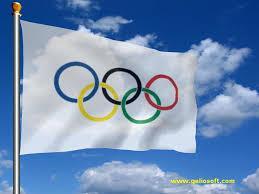 Ολυμπιακή Σημαία Ήταν μια ιδέα του Πιέρ ντε Κουμπερτέν και παρουσιάστηκε στη Σύνοδο της Δ.Ο.Ε. το 1924 στο Παρίσι. Χρησιμοποιήθηκε για πρώτη φορά το 1920 στους Ολυμπιακούς Αγώνες της Αμβέρσας.