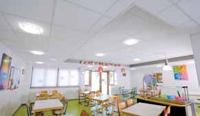Gama Tavane coridor Gama Canopy Sistem Ascuns Bufete cu autoservire Gama OP, Gama Design, Colortone Metal Premium OP 19, Vertical Baffles Gama Canopy Grila design