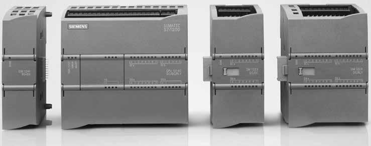 7 Obični PLC (CPU 1511-1 PN) i kompaktni PLC (CPU 1511C-1PN) sa integrisanim ulazno/izlaznim interfejsom Vrlo često jedan CPU ima obe karakteristike i kompaktnost i modularnost.