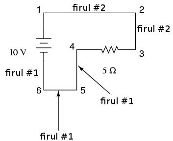 Punctele 4, 5, şi 6 sunt comune din punct de vedere electric Între punctele 4 şi 5 = 0 volţi Între punctele 5 şi 6 = 0 volţi Între punctele 4 şi 6 = 0 volţi Acest lucru are sens şi din punct de