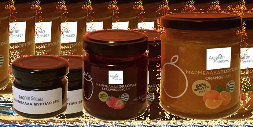 Food Branding Food Branding Μαρμελάδα με την ετικέτα σας Κορυφαία ποιότητα μαρμελάδας με 85% φρούτο