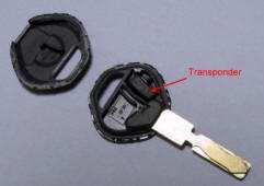 101 9.4.2. Transponderis Dauguma automobilių gamintojų naudoja transponderių sistemas, paremtas magnetinių signalų sąveika (Magnetic Coupled Transponder Systems).