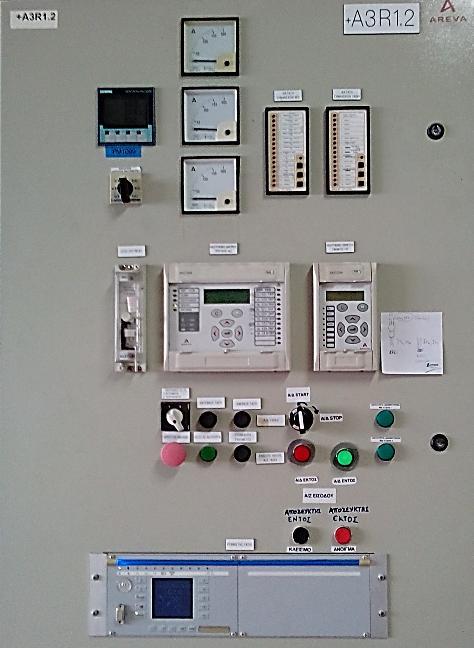 β2. CONTROL ROOM Υπαιθρίου Υποσταθμού 150 kv Είναι ο χώρος που βρίσκονται οι πίνακες χειρισμού του εξοπλισμού του υπαίθριου Υποσταθμού.