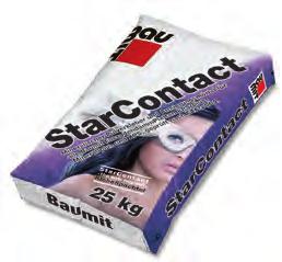 Baumit Star PAŽLJIVO IZABRANE KOMPONENTE Baumit StarContact Praškasto ljepilo na cementnoj bazi za