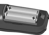 Ασύρματο ακουστικό Τοποθετήστε τις μπαταρίες (κατεύθυνση τοποθέτησης +/- βλ. εικόνα). Τοποθετήστε το καπάκι της μπαταρίας από επάνω. Σύρετε το καπάκι, μέχρι να κουμπώσει.