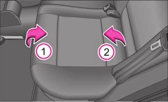Καθίσματα και χώροι φόρτωσης 63 Τα προσκέφαλα πρέπει να είναι σωστά ρυθμισμένα, ώστε να παρέχουν αποτελεσματική προστασία στους επιβάτες σε περίπτωση ατυχήματος.