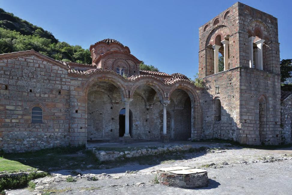 Πρόκειται για τειχισμένη μονή, όπως αυτή του Βροντοχίου.