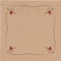 13101012 κόκκινο «Havana wine» 1x1 m, 200 τμχ.