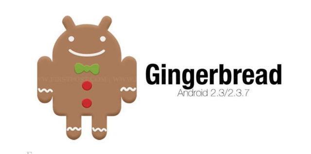 1.3.5. Android 2.3 (Gingerbread) H έκδοση Gingerbread παρουσιάστηκε στις 6 Δεκεμβρίου του 2010, ενώ τον Φεβρουάριο του 2011 επανεκδόθηκε σε Android 2.3.3. Στην έκδοση αυτή υπάρχουν αλλαγές στη διεπαφή χρήστη η οποία έχει μετατραπεί σε απλούστερη και ταχύτερη, ενώ υποστηρίζονται πλέον οθόνες μεγάλων μεγεθών και αναλύσεων.